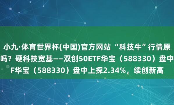 小九·体育世界杯(中国)官方网站 “科技牛”行情原因是什么？还能不竭涨吗？硬科技宽基——双创50ETF华宝（588330）盘中上探2.34%，续创新高