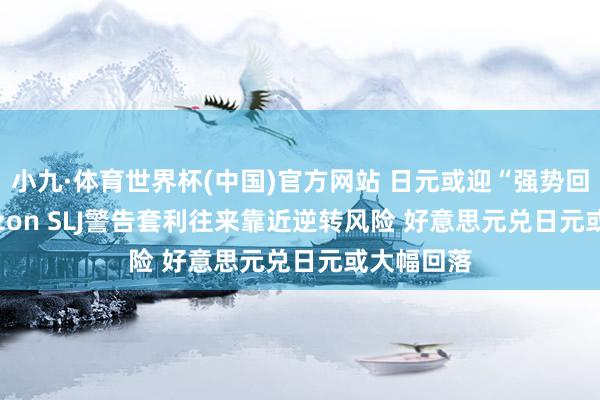 小九·体育世界杯(中国)官方网站 日元或迎“强势回转” Eurizon SLJ警告套利往来靠近逆转风险 好意思元兑日元或大幅回落