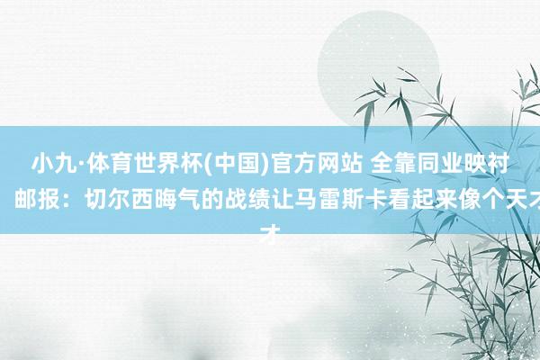 小九·体育世界杯(中国)官方网站 全靠同业映衬！邮报：切尔西晦气的战绩让马雷斯卡看起来像个天才