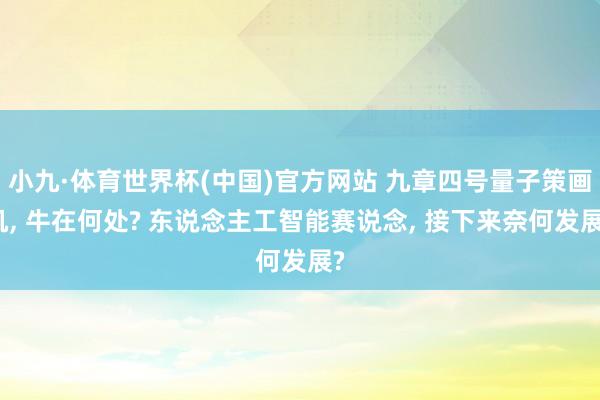 小九·体育世界杯(中国)官方网站 九章四号量子策画机, 牛在